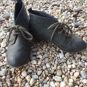 DL Moss Green Booties